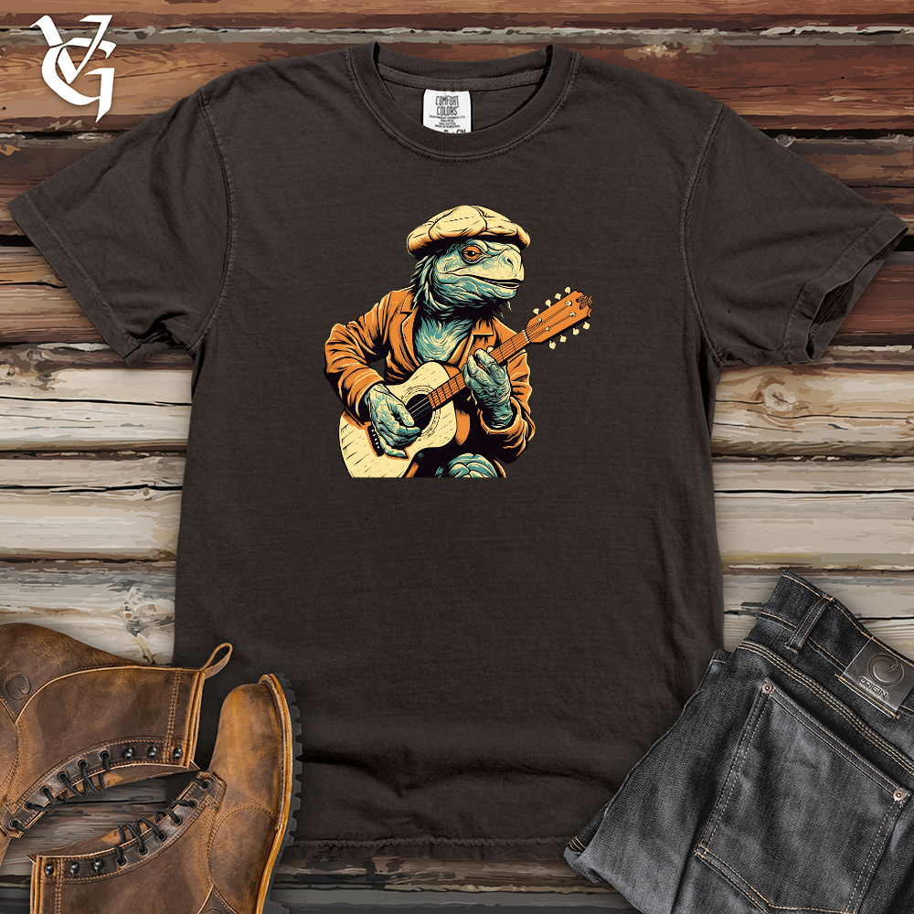 Viking Goods Melodic Reptile Strums Heavy Cotton Comfort Colors Tee Pepper / L