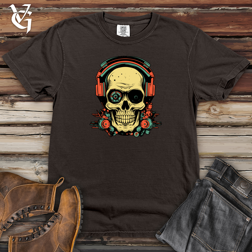 Viking Goods Melodic Skull Melodies Heavy Cotton Comfort Colors Tee Pepper / L