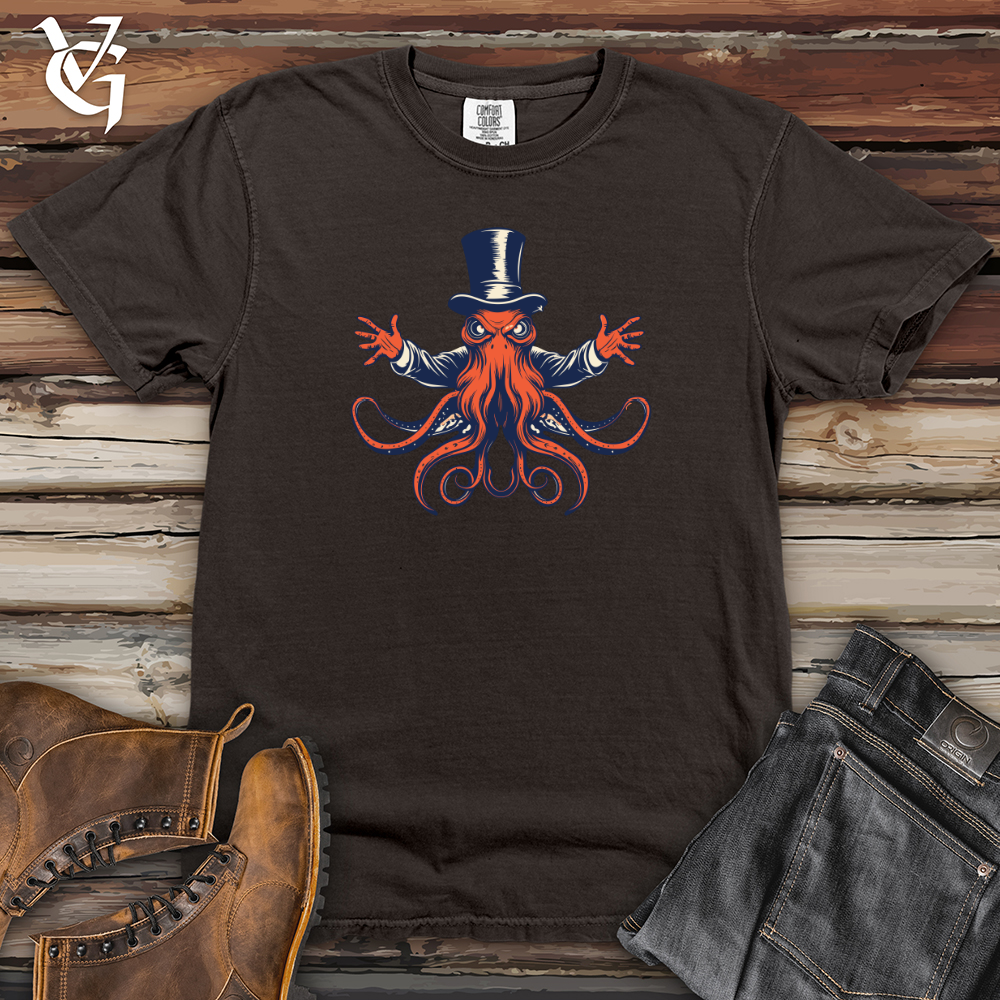 Viking Goods Mystical Cephalopod Heavy Cotton Comfort Colors Tee Pepper / L