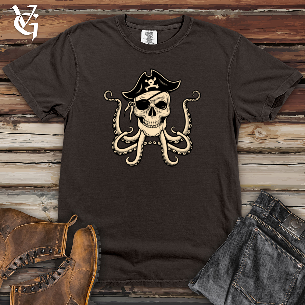 Viking Goods Octopus Pirate Heavy Cotton Comfort Colors Tee Pepper / L