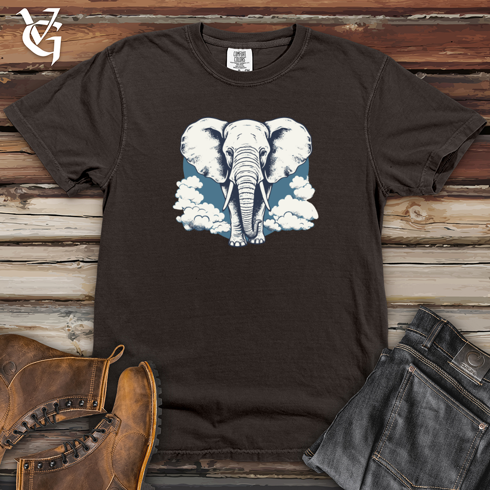 Viking Goods Pachyderm Puffs Heavy Cotton Comfort Colors Tee Pepper / L