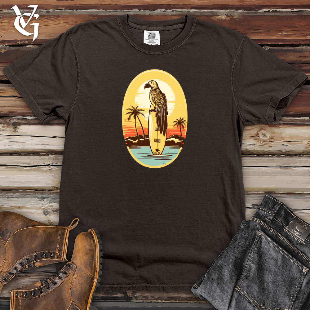 Viking Goods Paddle Board Balancer Raven Heavy Cotton Comfort Colors Tee Pepper / L