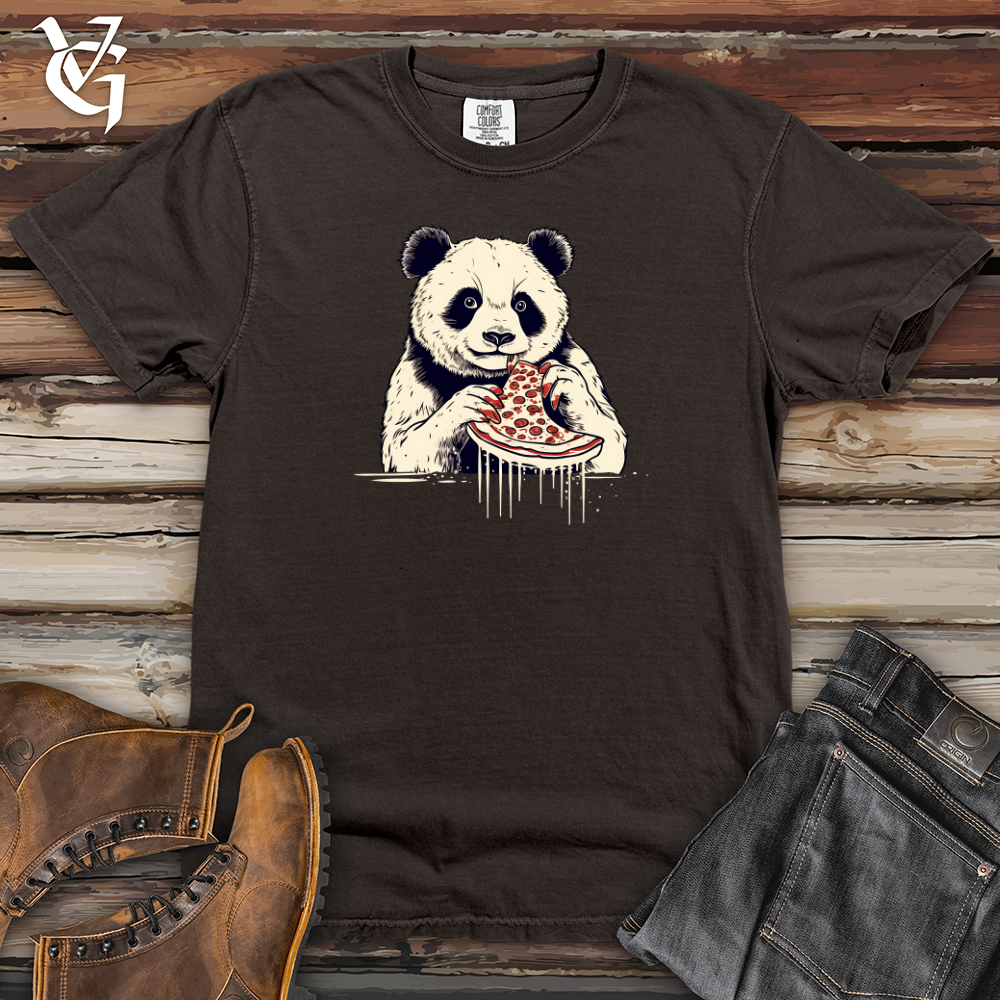 Viking Goods Panda Pizza Munch Heavy Cotton Comfort Colors Tee Pepper / L