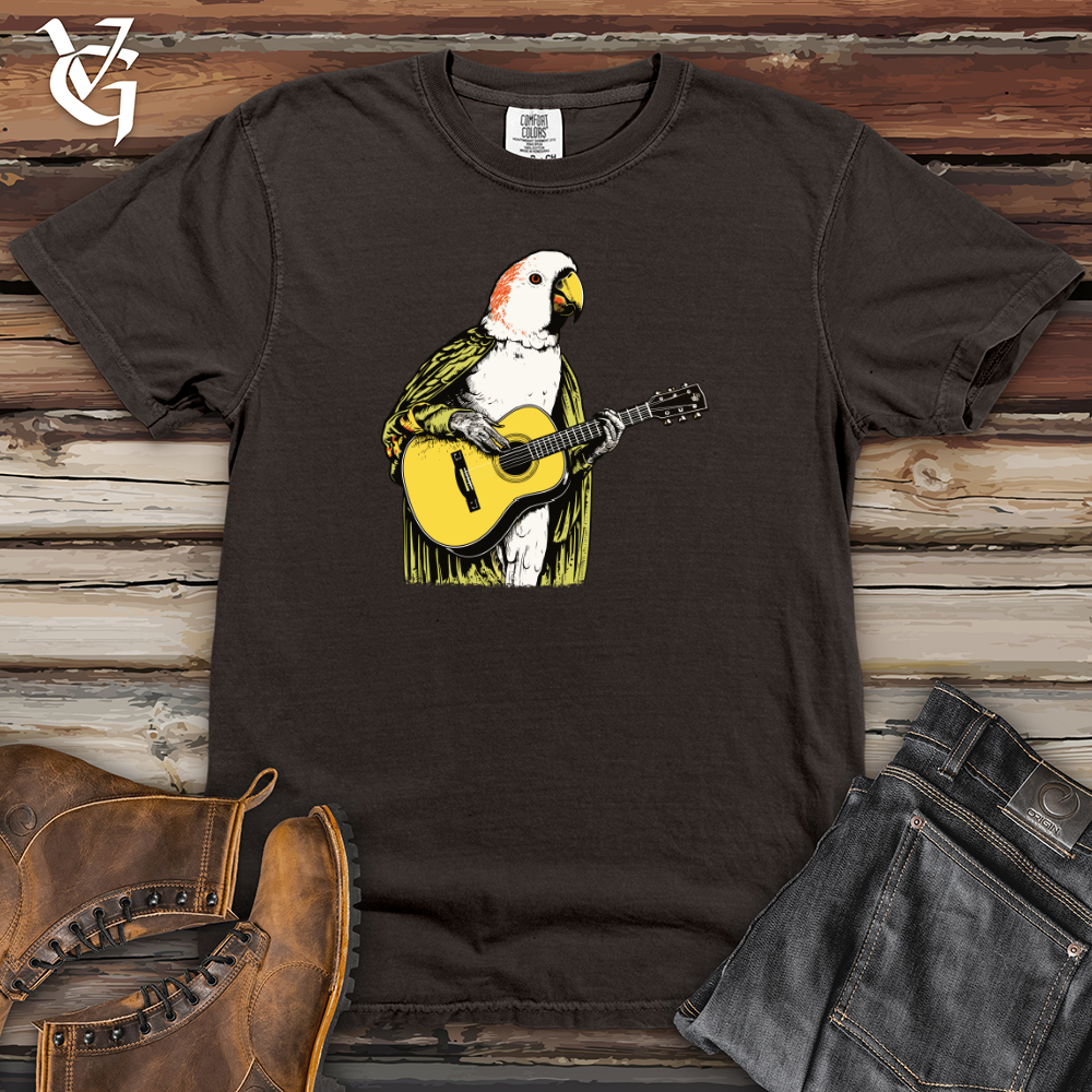 Viking Goods Parrot Acoustic Solo Heavy Cotton Comfort Colors Tee Pepper / L