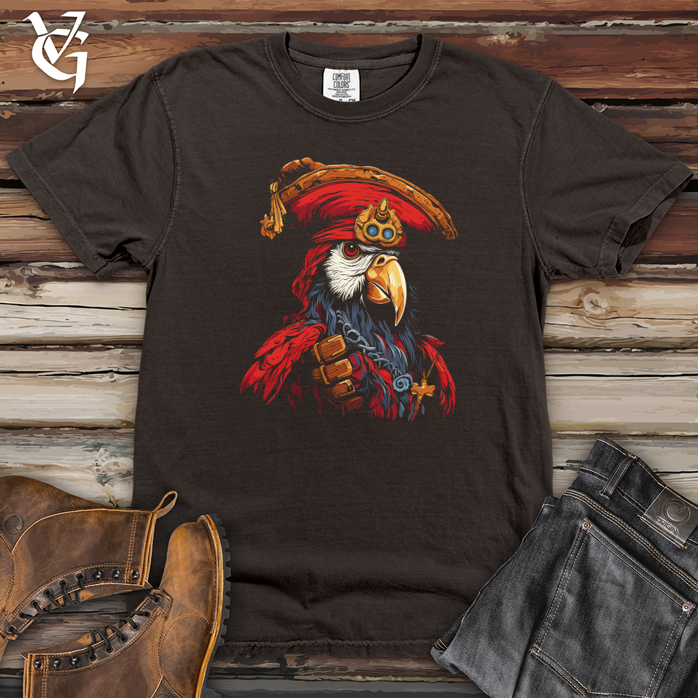 Viking Goods Pirate Eagle Outlaw Heavy Cotton Comfort Colors Tee Pepper / L