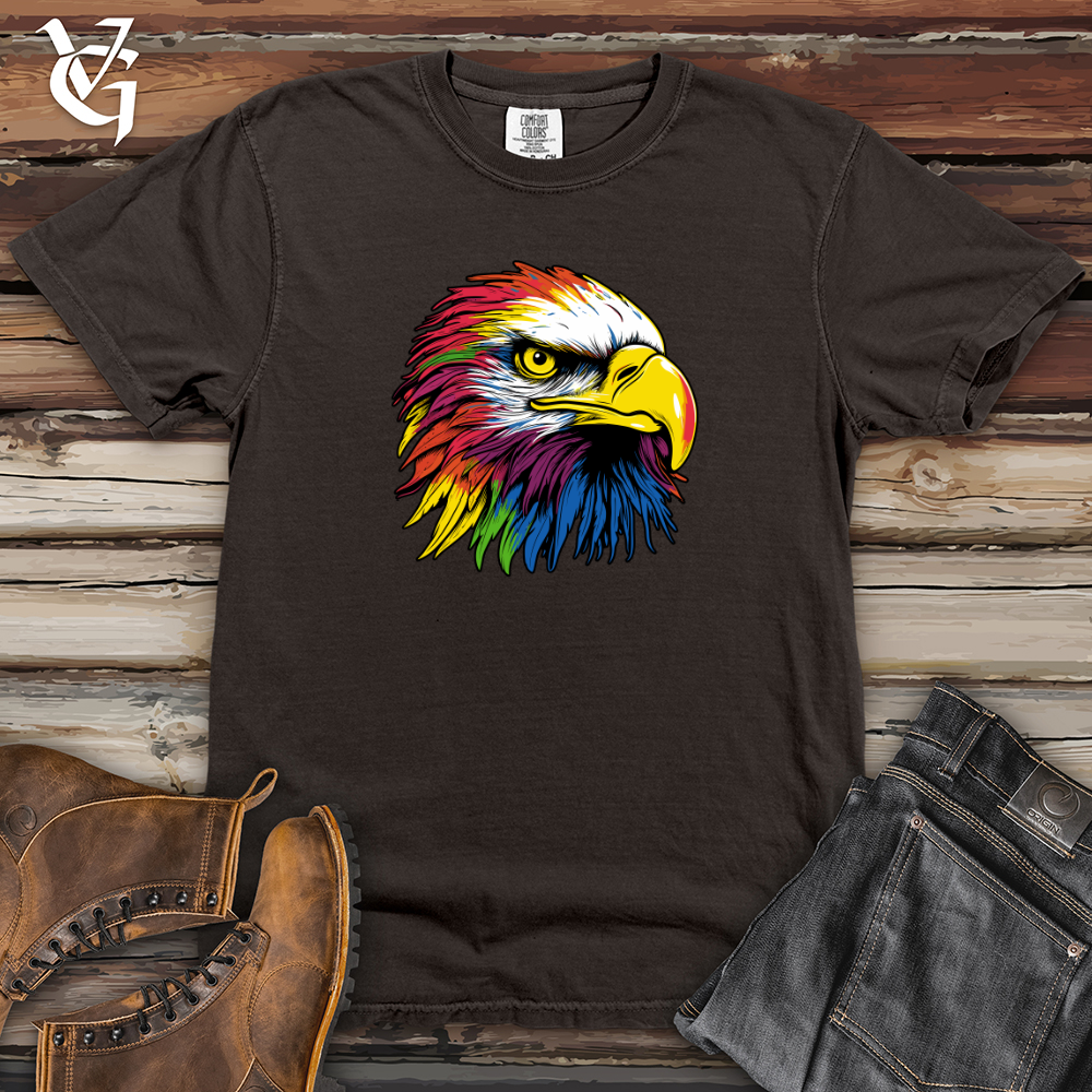 Viking Goods Radiant Soaring Eagle Heavy Cotton Comfort Colors Tee Pepper / L