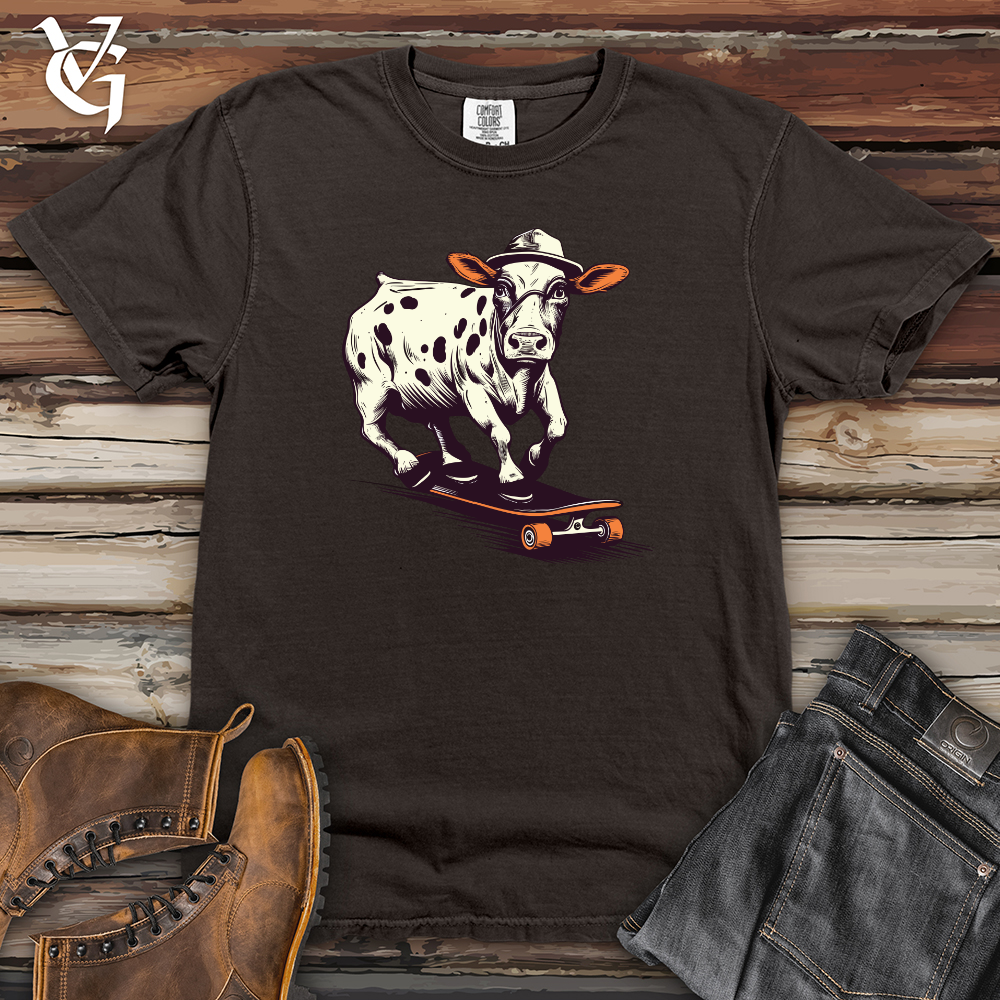 Viking Goods Radical Bovine Skater Heavy Cotton Comfort Colors Tee Pepper / L