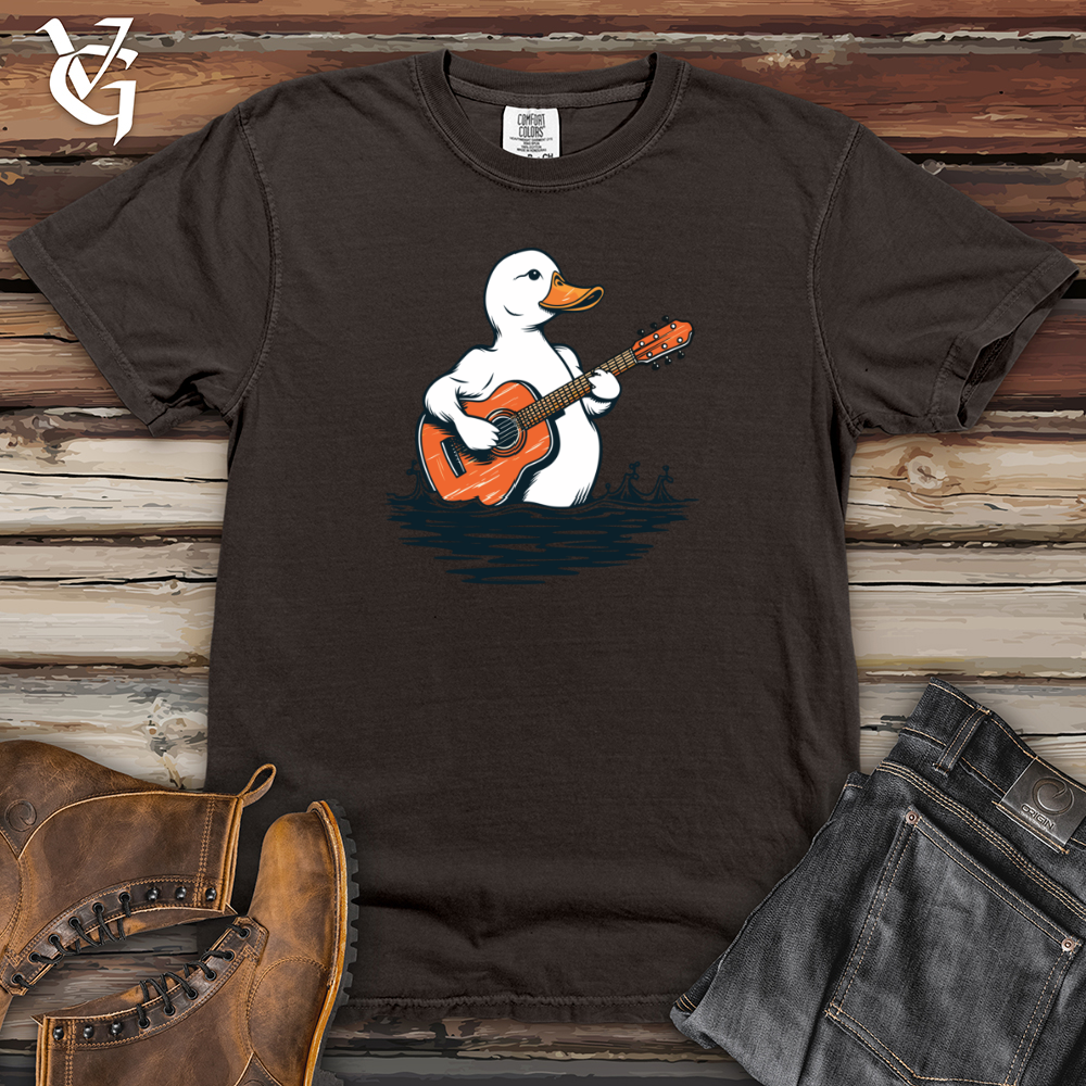 Viking Goods Retro Quackstrings 01 Heavy Cotton Comfort Colors Tee Pepper / L