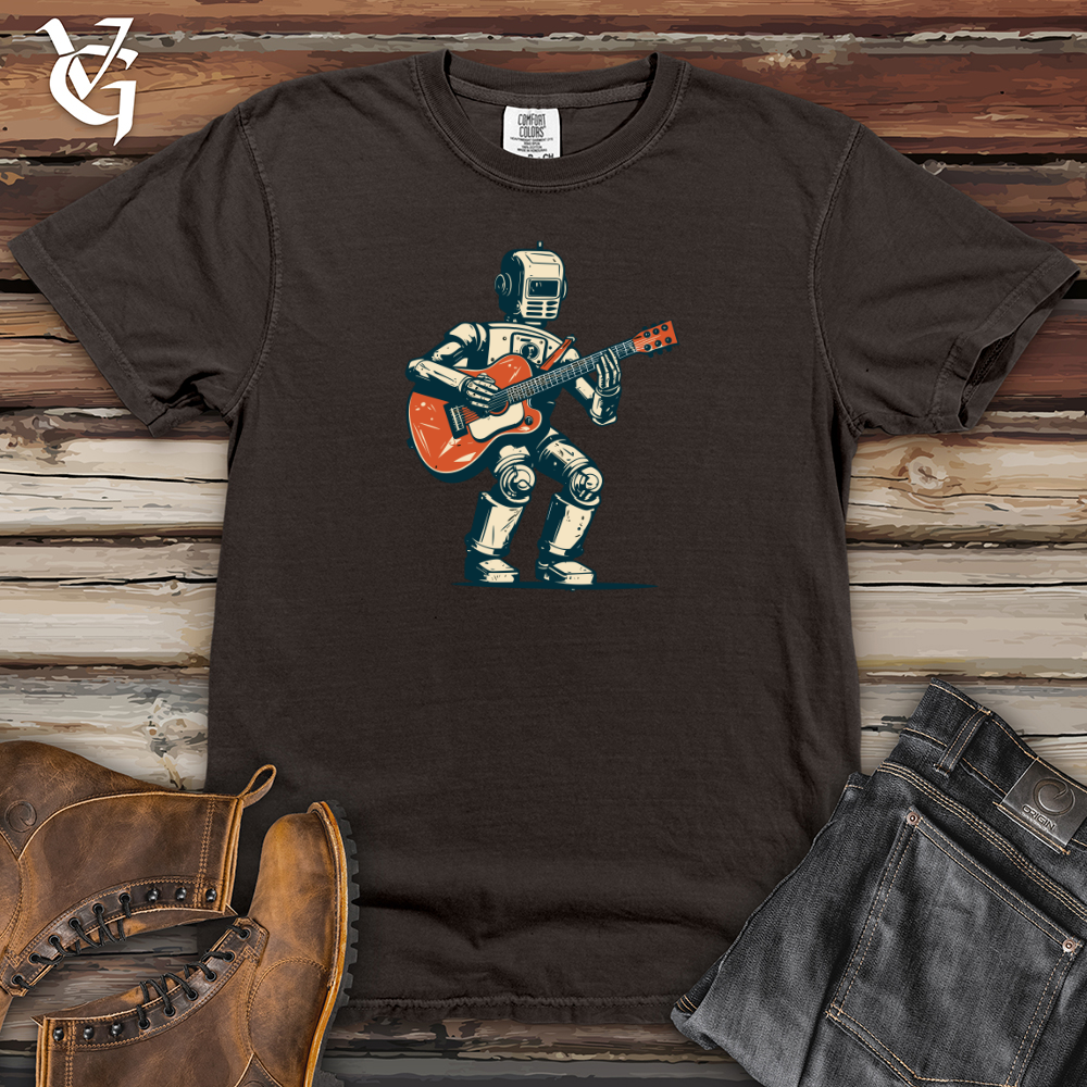 Viking Goods Retro Rockbot Heavy Cotton Comfort Colors Tee Pepper / L