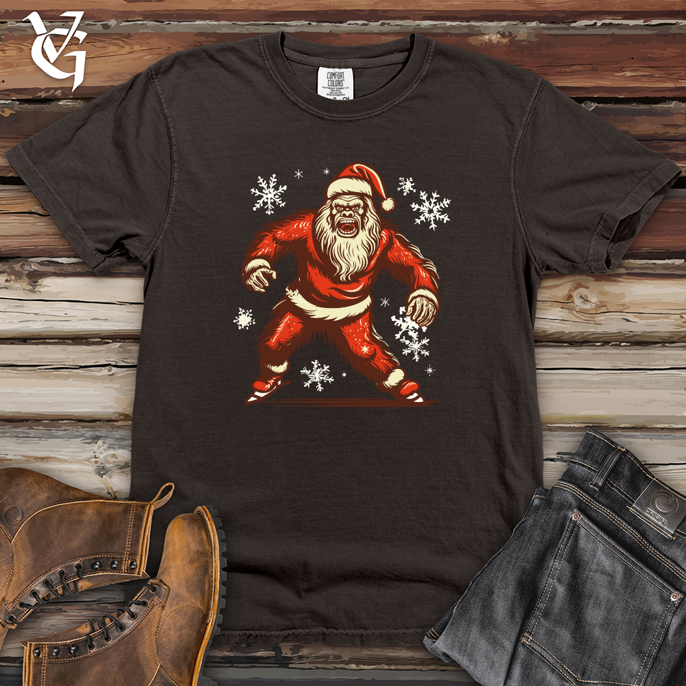 Viking Goods Retro Skating Sasquatch Heavy Cotton Comfort Colors Tee Pepper / L