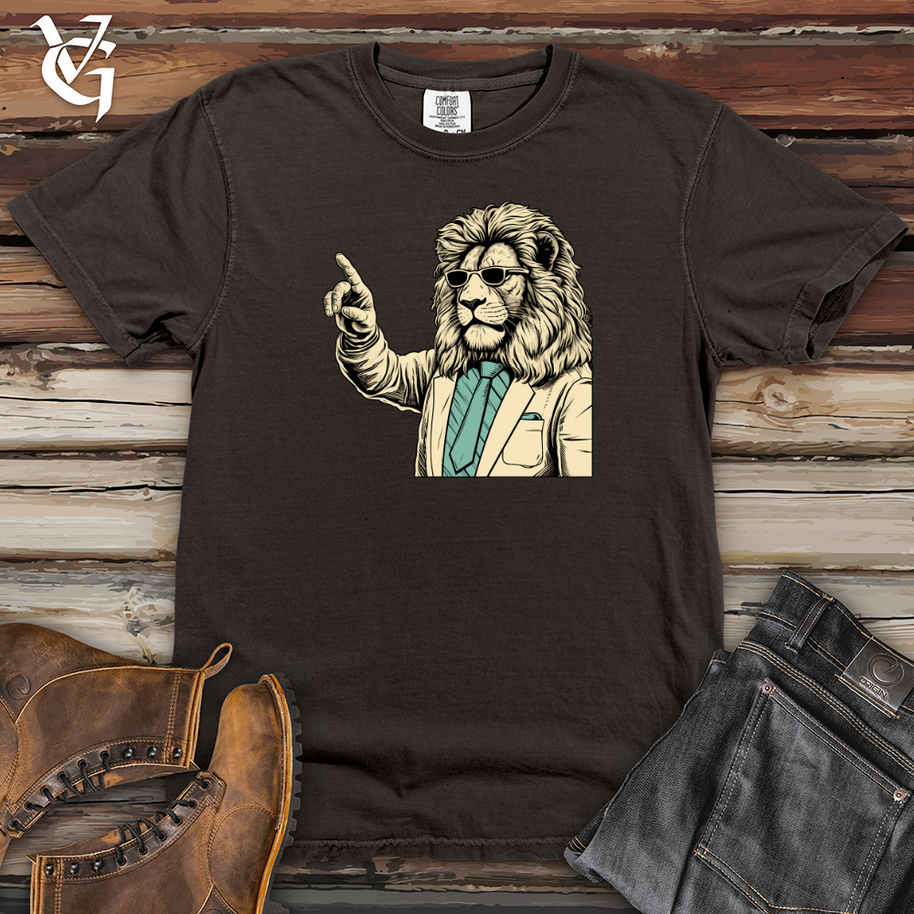 Viking Goods Roaring Classroom Wisdom Heavy Cotton Comfort Colors Tee Pepper / L