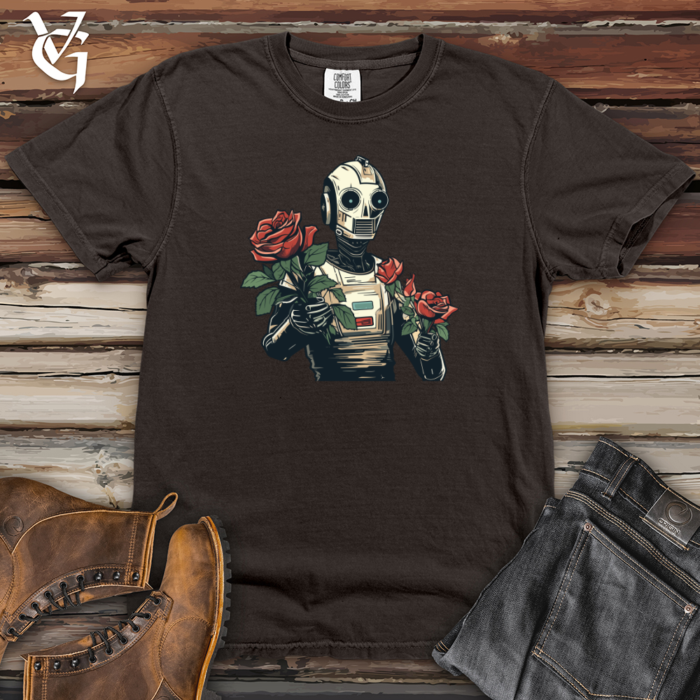 Viking Goods Robotic Blooms Heavy Cotton Comfort Colors Tee Pepper / L