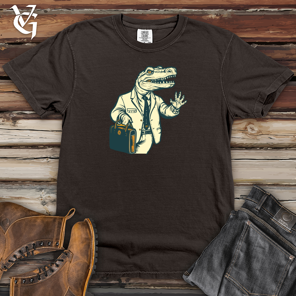 Viking Goods Savvy Gator Heavy Cotton Comfort Colors Tee Pepper / L