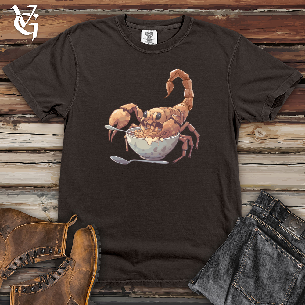 Viking Goods Scorpion Cereal Feast Heavy Cotton Comfort Colors Tee Pepper / L