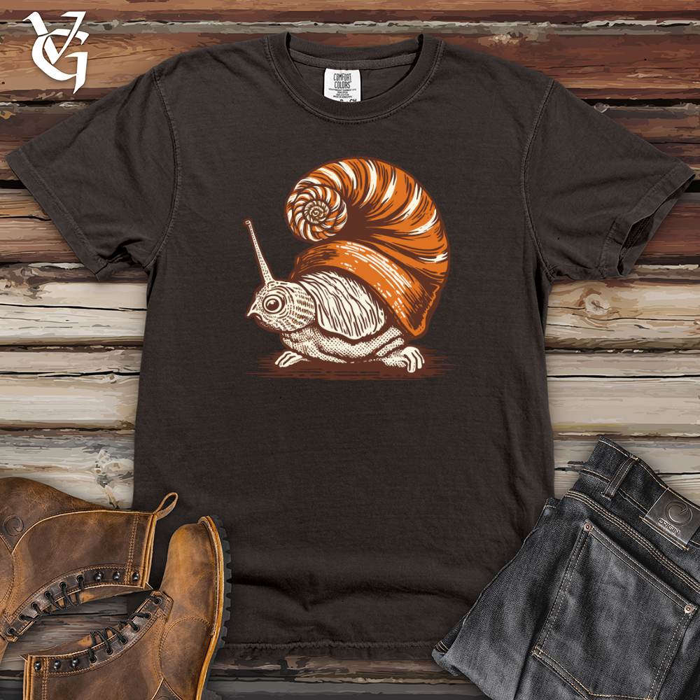 Viking Goods Snail Shell Elegance Heavy Cotton Comfort Colors Tee Pepper / L