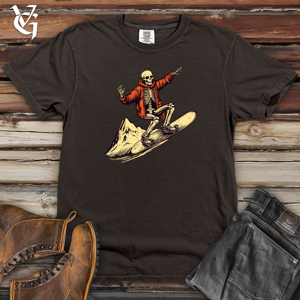 Viking Goods Surreal Slope Shredder Heavy Cotton Comfort Colors Tee Pepper / L