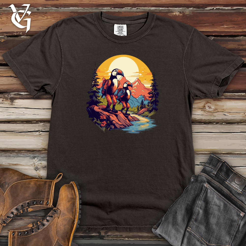 Viking Goods Toucans Hiking Adventure Heavy Cotton Comfort Colors Tee Pepper / L