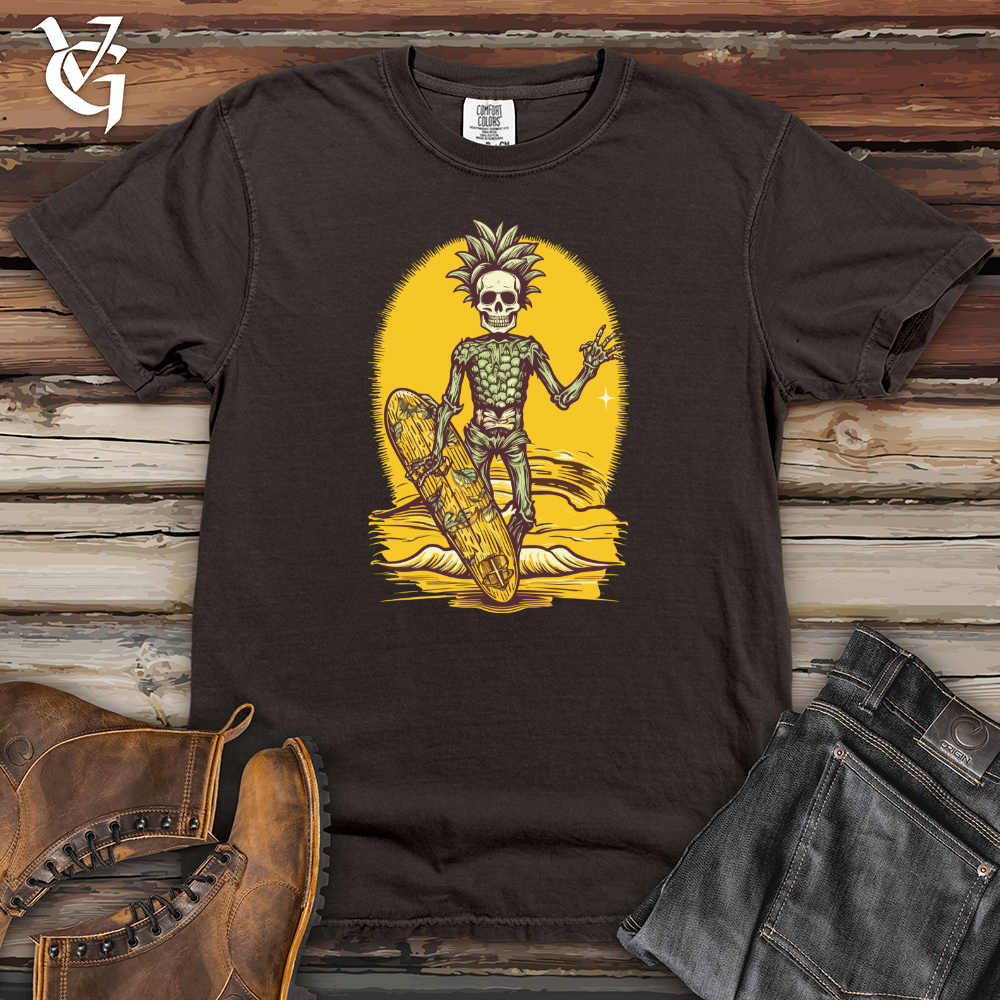 Viking Goods Tropical Bone Surfer Heavy Cotton Comfort Colors Tee Pepper / L