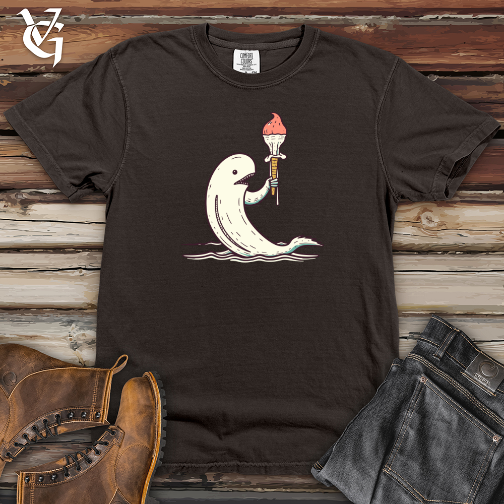 Viking Goods Tusked Treat Teeter Heavy Cotton Comfort Colors Tee Pepper / L