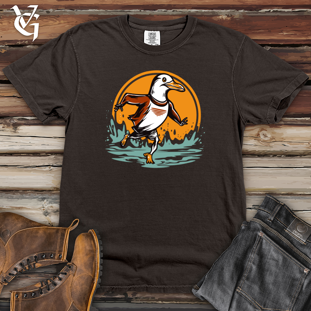 Viking Goods Vintage Marathon Penguin Heavy Cotton Comfort Colors Tee Pepper / L