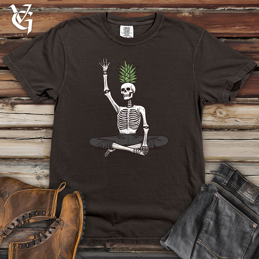 Viking Goods Vintage Pineapple Serenity Heavy Cotton Comfort Colors Tee Pepper / L