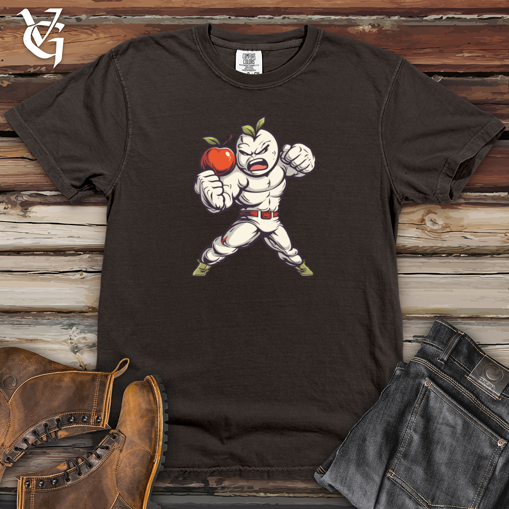 Viking Goods Vintage Warrior Apple Heavy Cotton Comfort Colors Tee Pepper / L