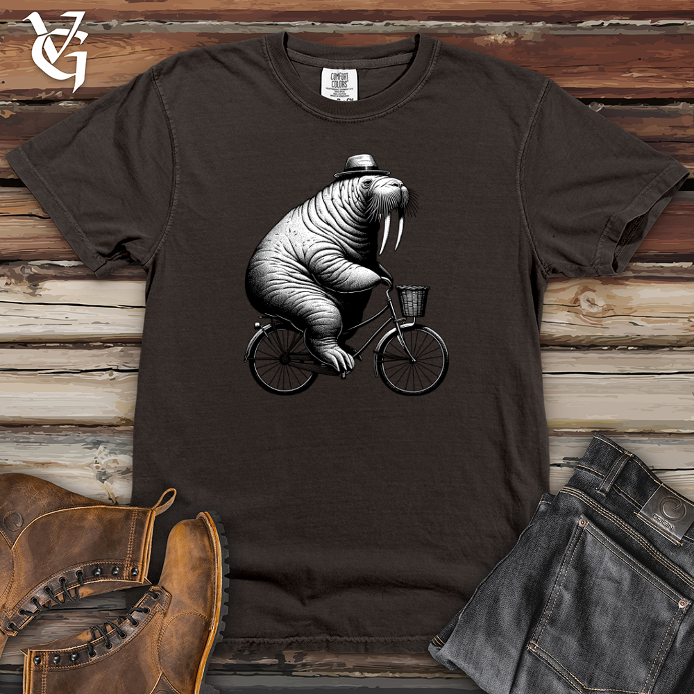 Viking Goods walrus Heavy Cotton Comfort Colors Tee Pepper / L