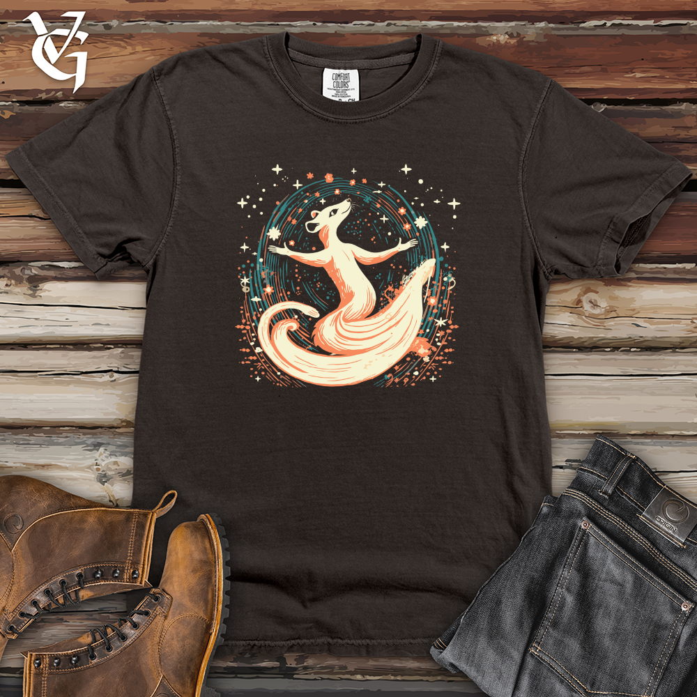 Viking Goods Weasel Cosmic Dance Heavy Cotton Comfort Colors Tee Pepper / L