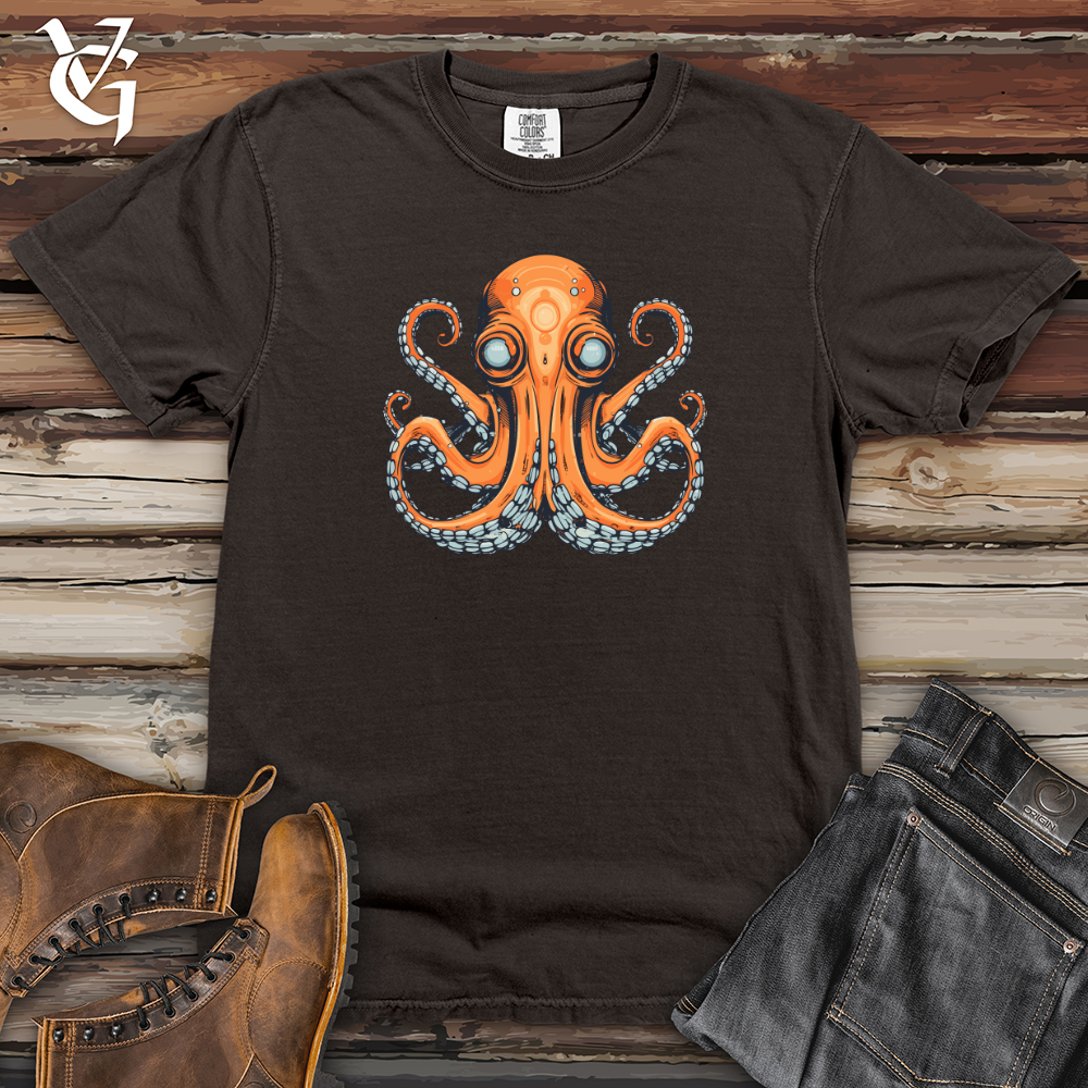 Viking Goods Whimsical Tentacle Playmate Heavy Cotton Comfort Colors Tee Pepper / L