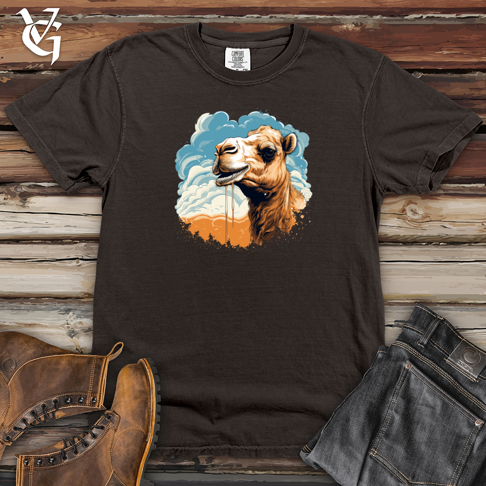 Viking Goods Whirling Dune Camel Heavy Cotton Comfort Colors Tee Pepper / L