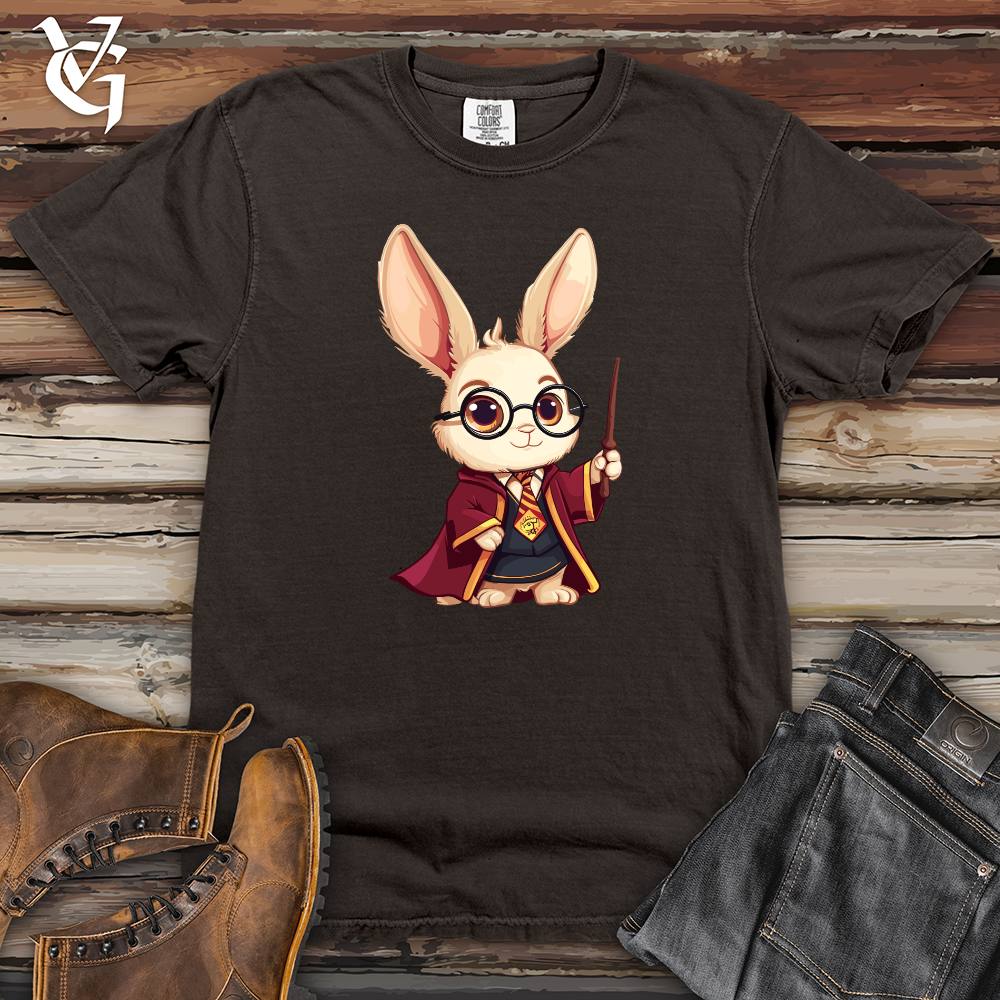 Viking Goods Wizard Bunny Charm Heavy Cotton Comfort Colors Tee Pepper / L
