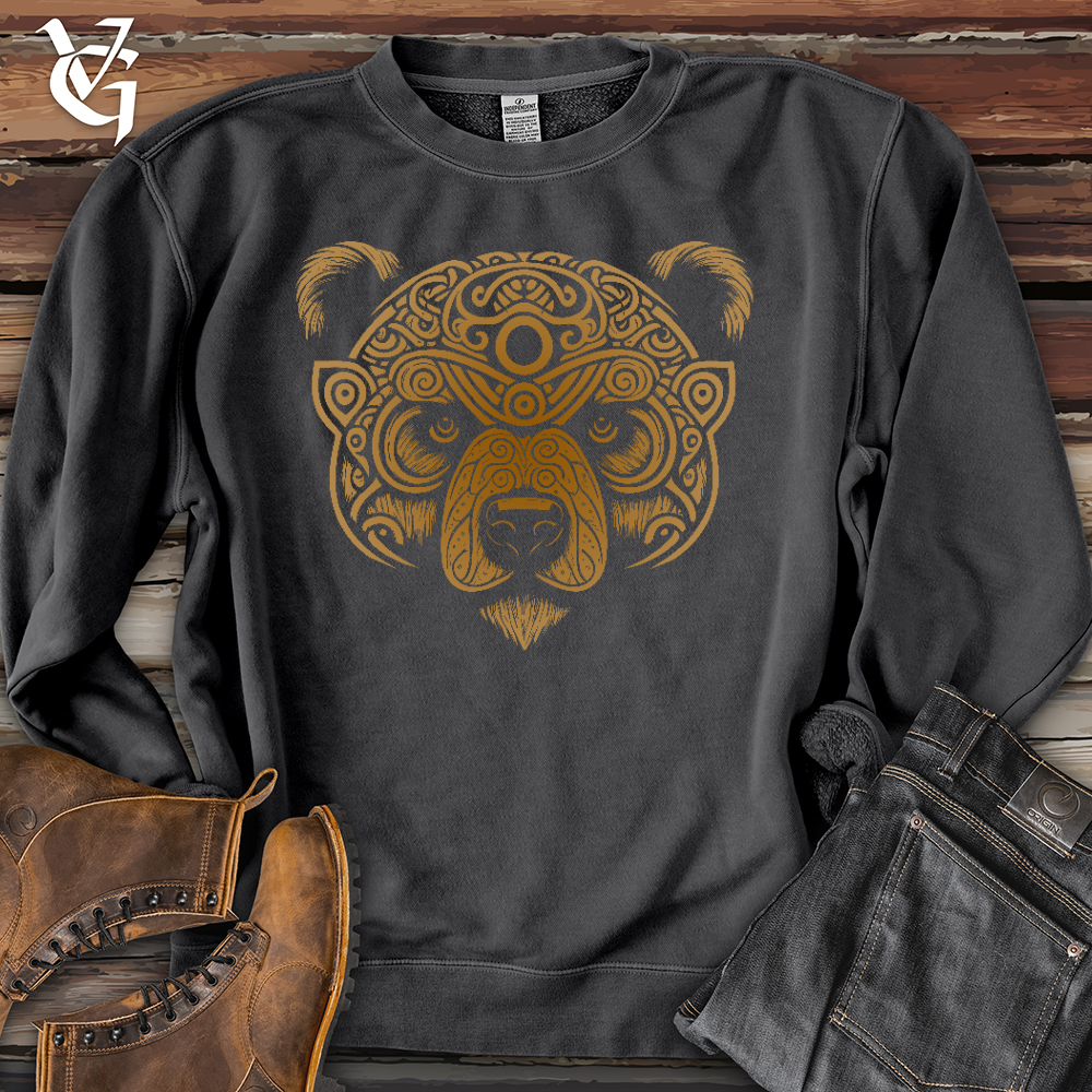 Viking Goods Golden Cub Pigment-Dyed Crewneck Pigment Black / L