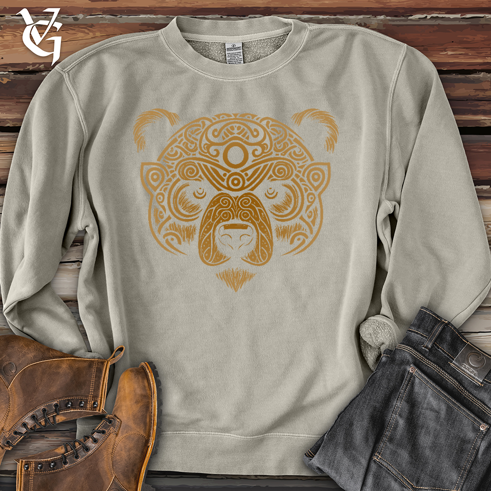 Viking Goods Golden Cub Pigment-Dyed Crewneck Pigment Cement / L