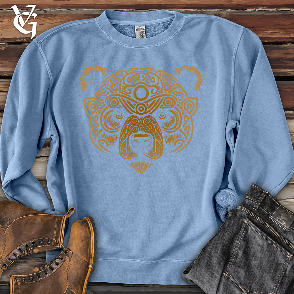 Viking Goods Golden Cub Pigment-Dyed Crewneck Pigment Light Blue / L