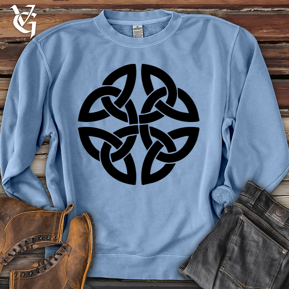 Viking Goods The Celtic Path of Life Pigment-Dyed Crewneck Pigment Light Blue / L