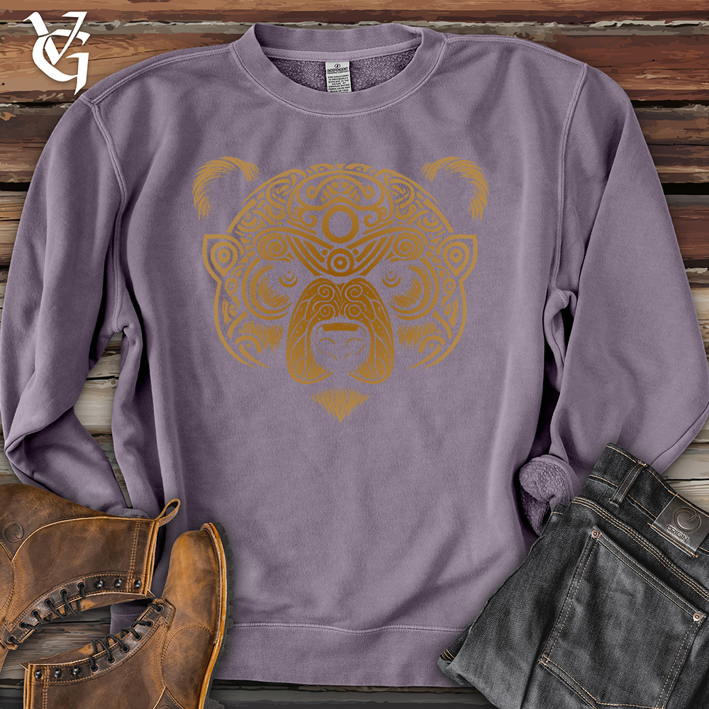 Viking Goods Golden Cub Pigment-Dyed Crewneck Pigment Plum / L