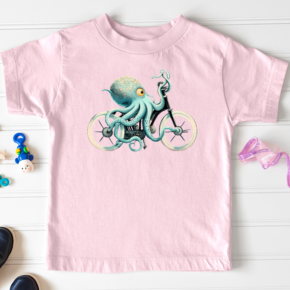 Viking Goods Octobike Toddler Tee Pink / 2T