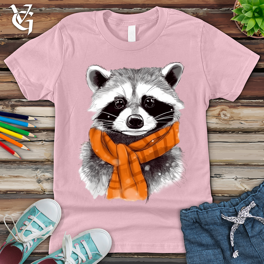 Viking Goods Raccoon Chief Youth Tee Pink / L