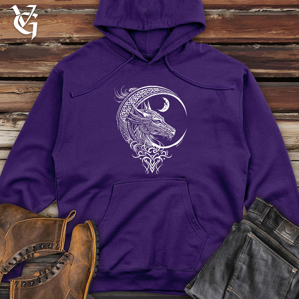 Celtic Dragon and Moon Hoodie: Unleash Your Inner Mythical Beast Celtic Dragon and Moon Hoodie: Unleash Your Inner Mythical Beast
