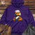 Viking Goods Duck Poised Quack Midweight Hooded Sweatshirt Royal / L