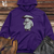 Viking Goods Hippopotamus River Drizzle Umbrella Haven Midweight Hooded Sweatshirt Purple / L