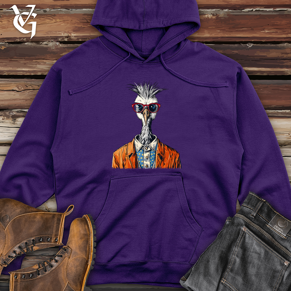 Viking Goods Professor Crane Midweight Hooded Sweatshirt Purple / L
