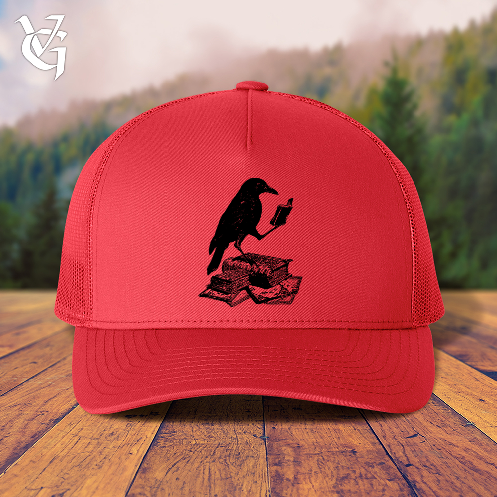 Viking Goods A Little Light Reading Trucker Cap White