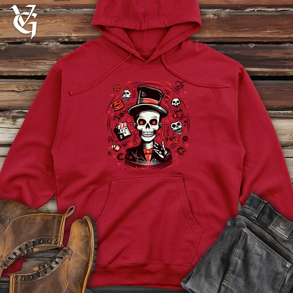 Viking Goods Adventurous Cherry Trickster Midweight Hooded Sweatshirt Red / L