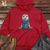 Viking Goods Cozy Seal Knit Midweight Hooded Sweatshirt Red / L