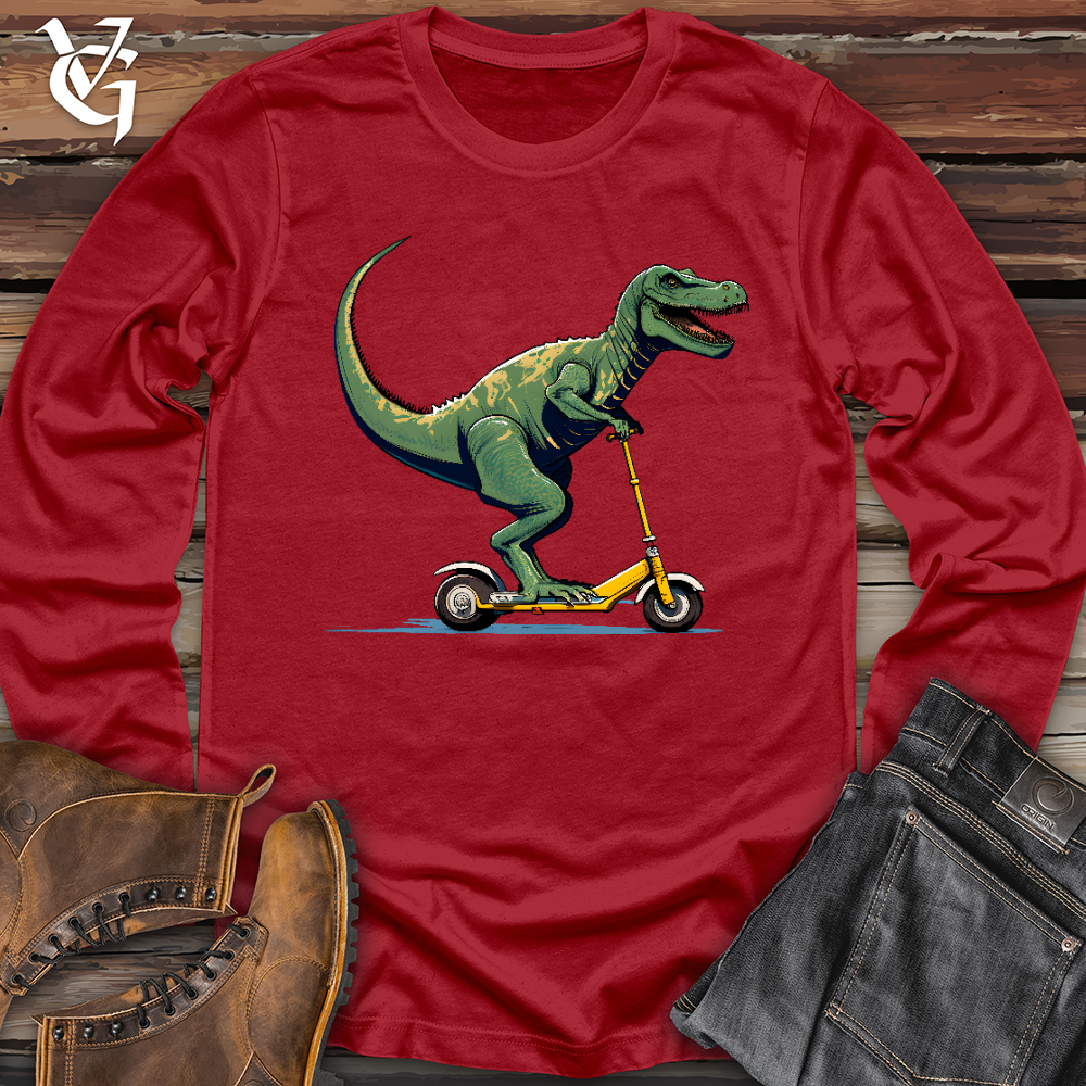 Viking Goods Dino Scoot Long Sleeve Red / L