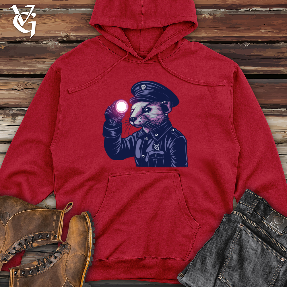 Viking Goods Ferret Officer Search Midweight Hooded Sweatshirt Red / L