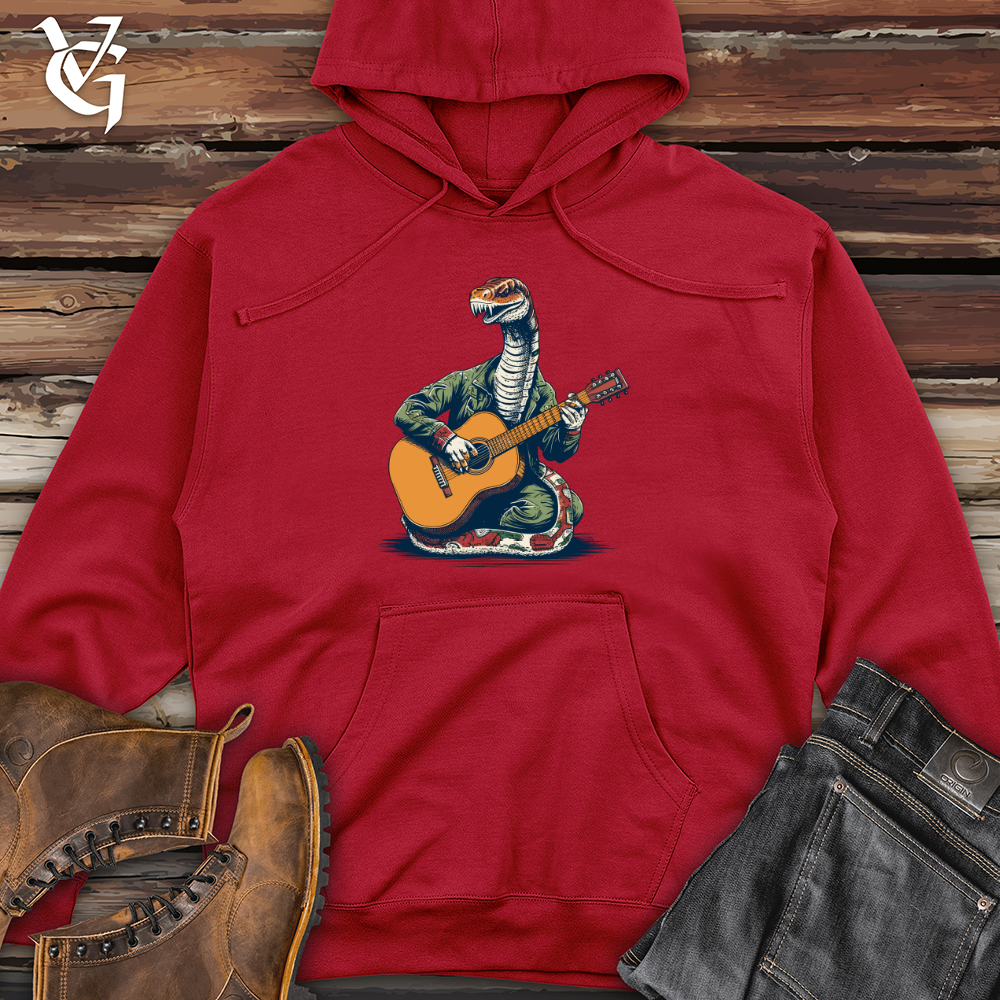 Viking Goods Melody Python Midweight Hooded Sweatshirt Red / L