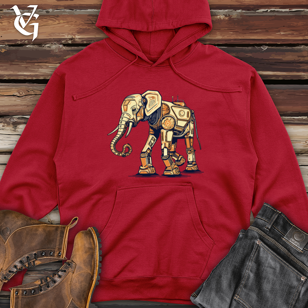 Viking Goods Metal Mammoth Companion Midweight Hooded Sweatshirt Red / L