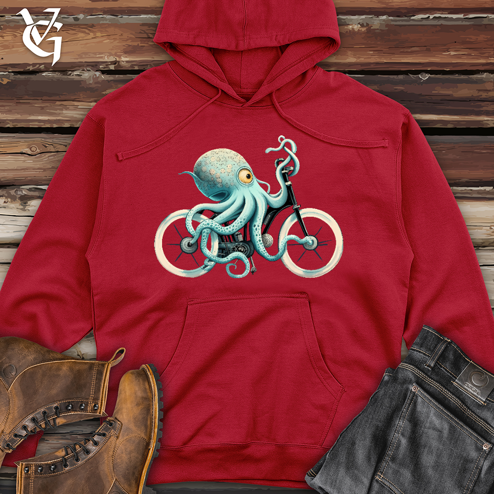 Viking Goods Octobike Midweight Hooded Sweatshirt Red / L